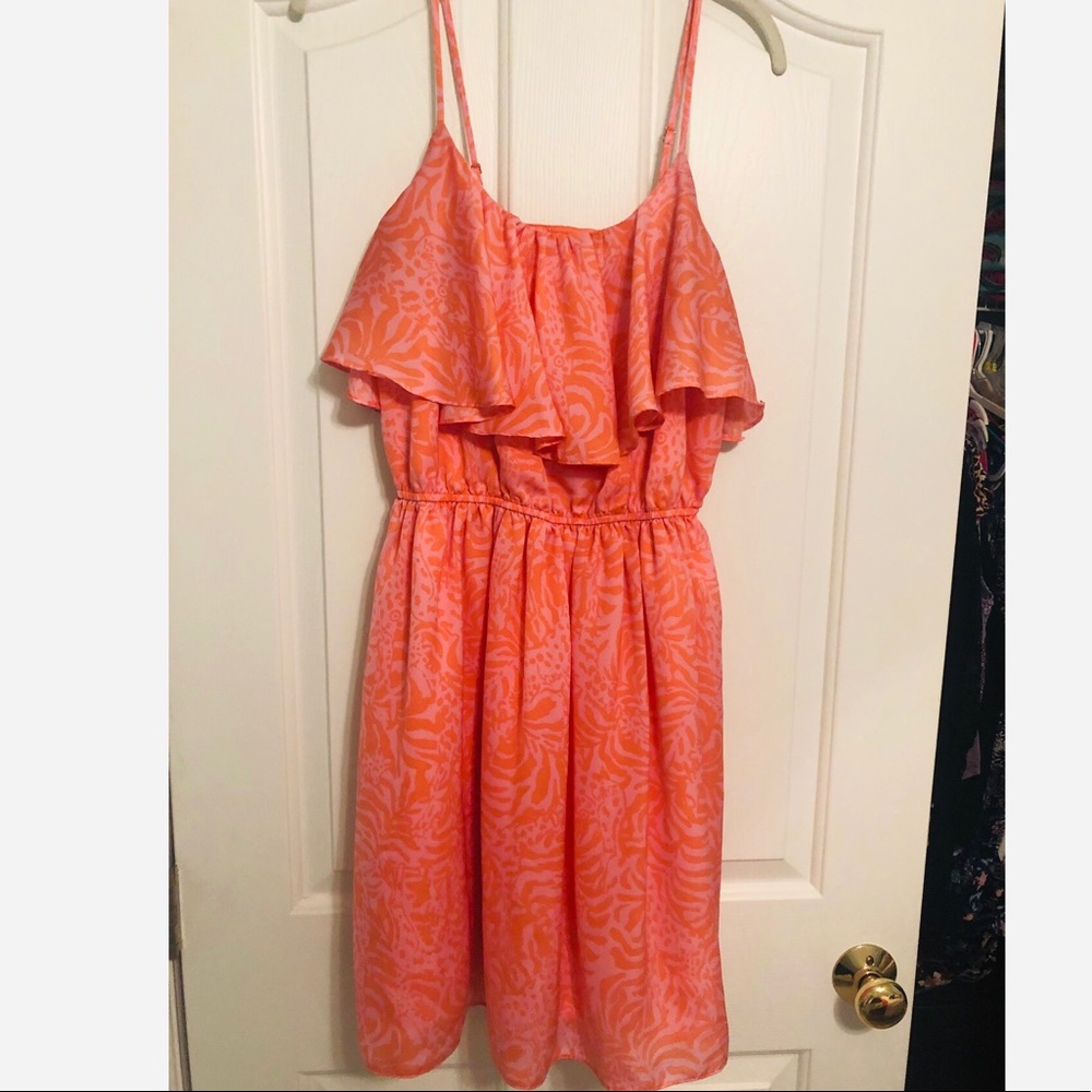 Lilly Pulitzer for Target Orange Giraffe Dress